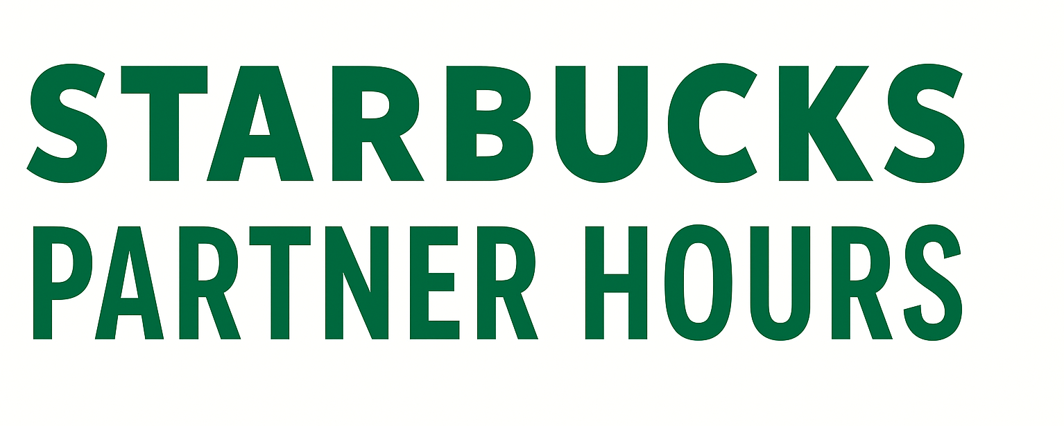 starbucks partner hours