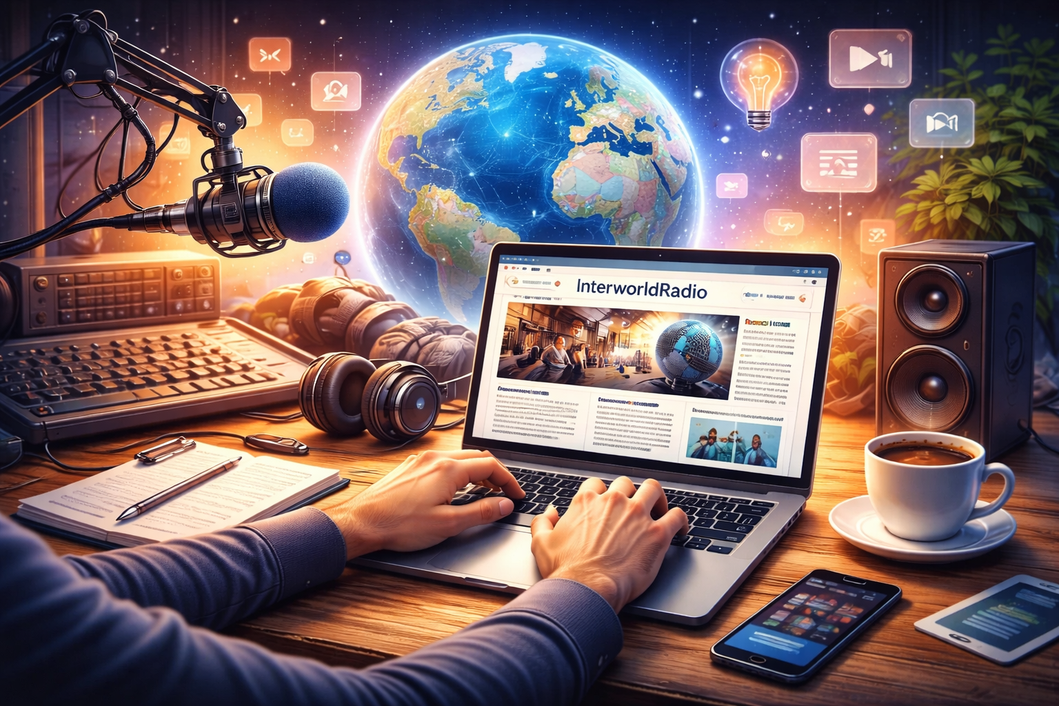 writing on the interworldradio blog